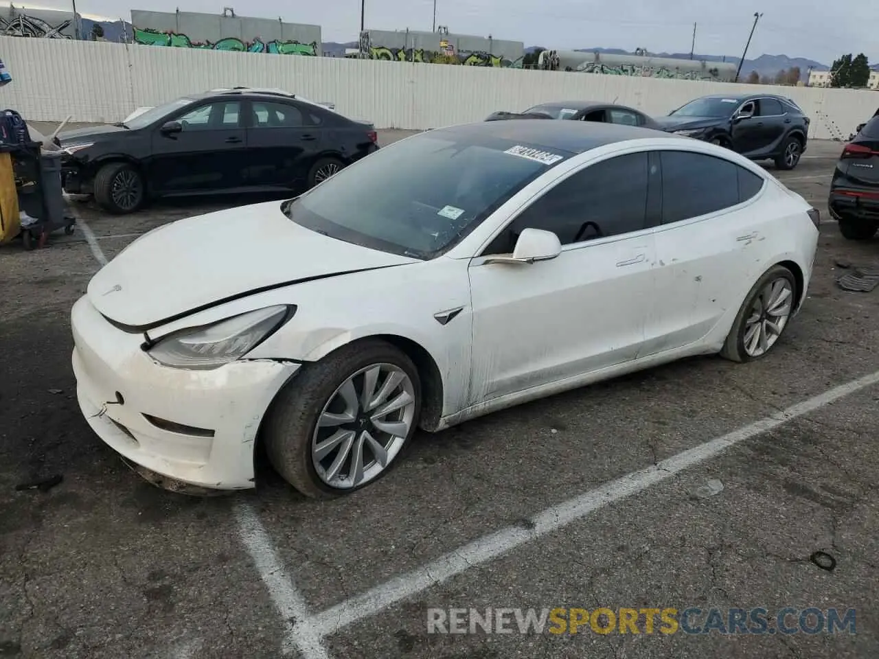 1 fotografías del automóvil dañado 5YJ3E1EA4LF806421 TESLA MODEL 3 2020