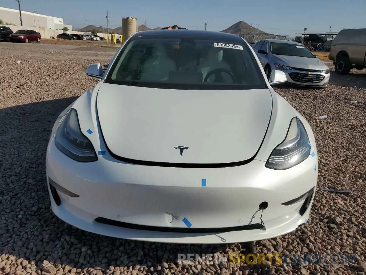 5 fotografías del automóvil dañado 5YJ3E1EA4LF806614 TESLA MODEL 3 2020