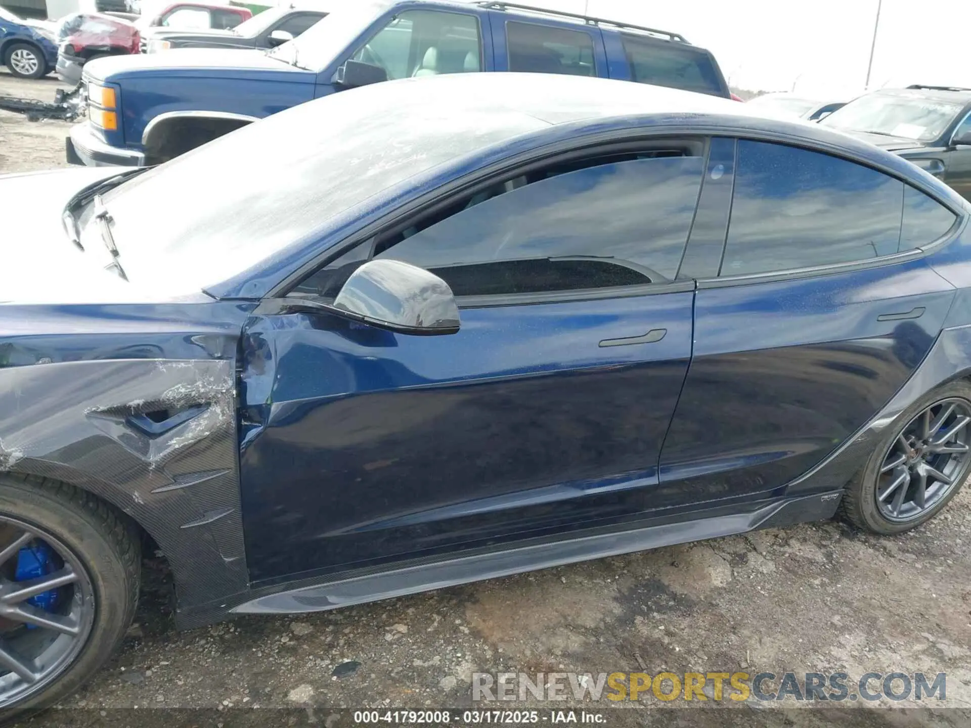 14 fotografías del automóvil dañado 5YJ3E1EA5LF632083 TESLA MODEL 3 2020