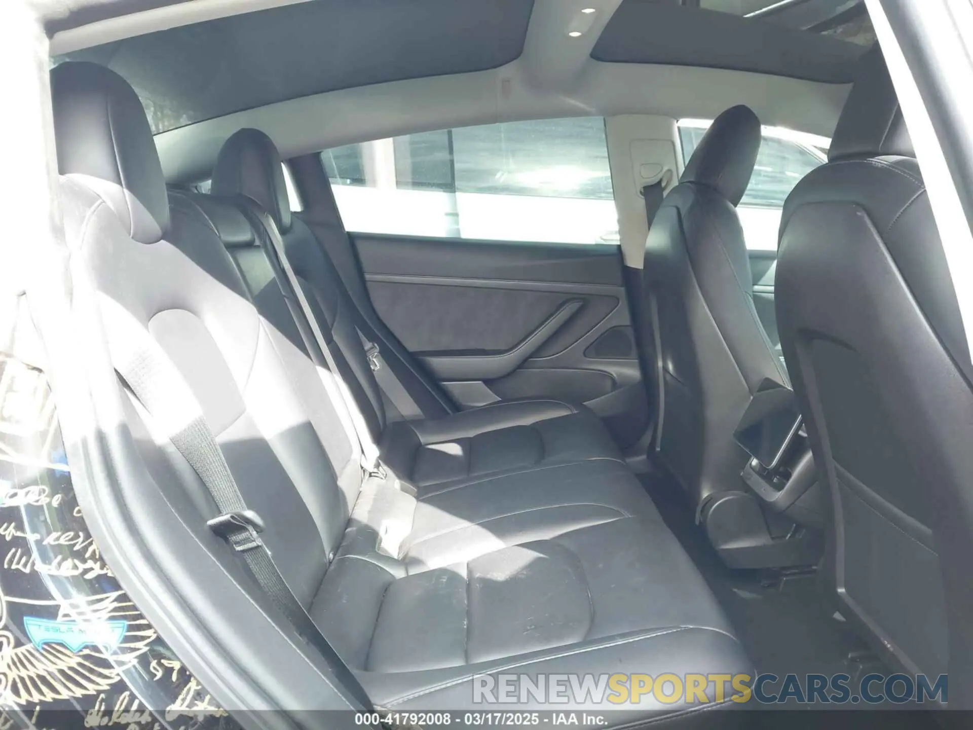 8 fotografías del automóvil dañado 5YJ3E1EA5LF632083 TESLA MODEL 3 2020