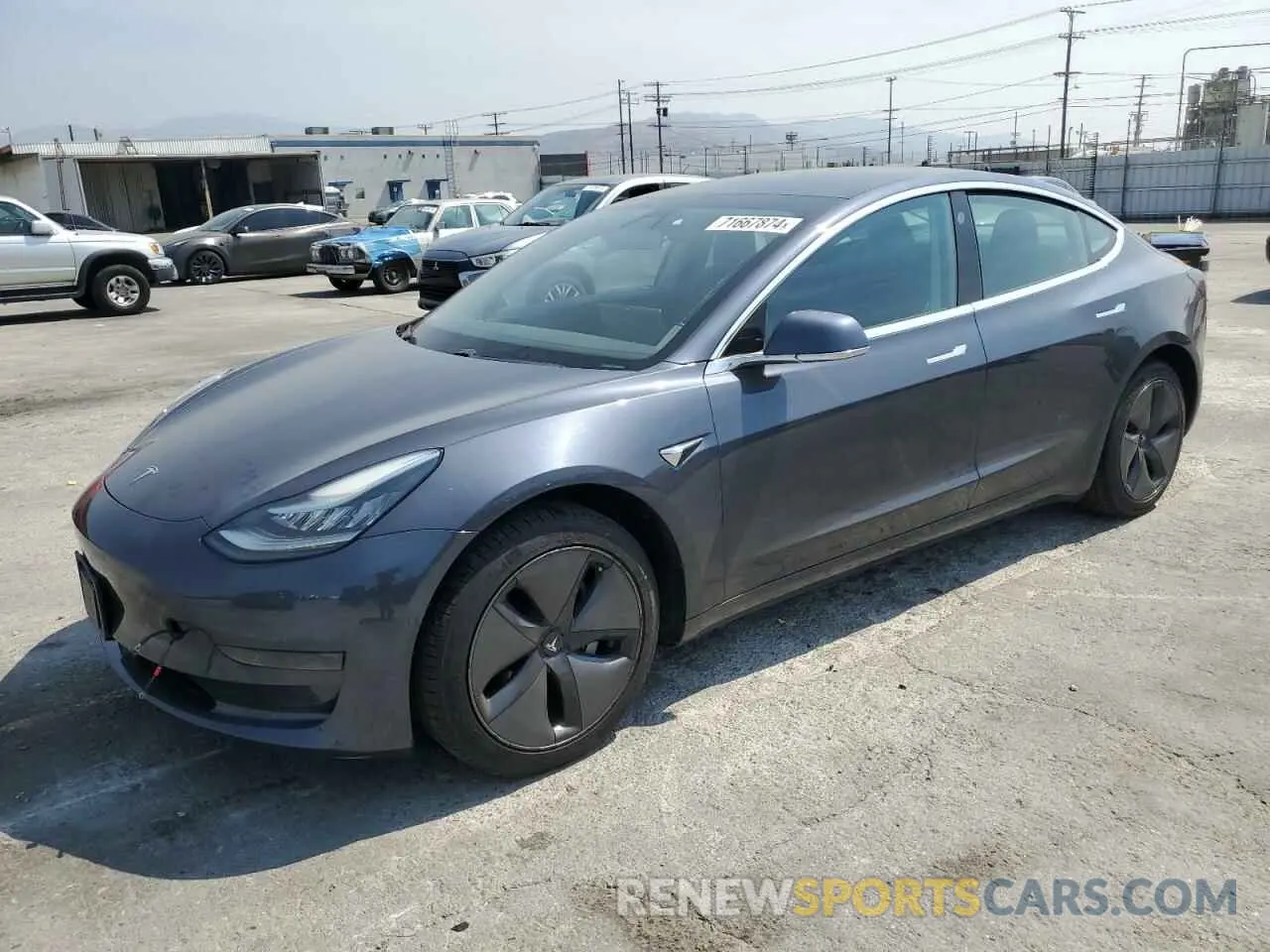 1 fotografías del automóvil dañado 5YJ3E1EA5LF644301 TESLA MODEL 3 2020