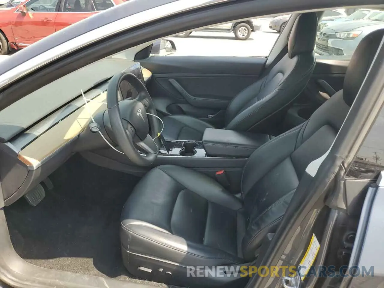 7 fotografías del automóvil dañado 5YJ3E1EA5LF644301 TESLA MODEL 3 2020