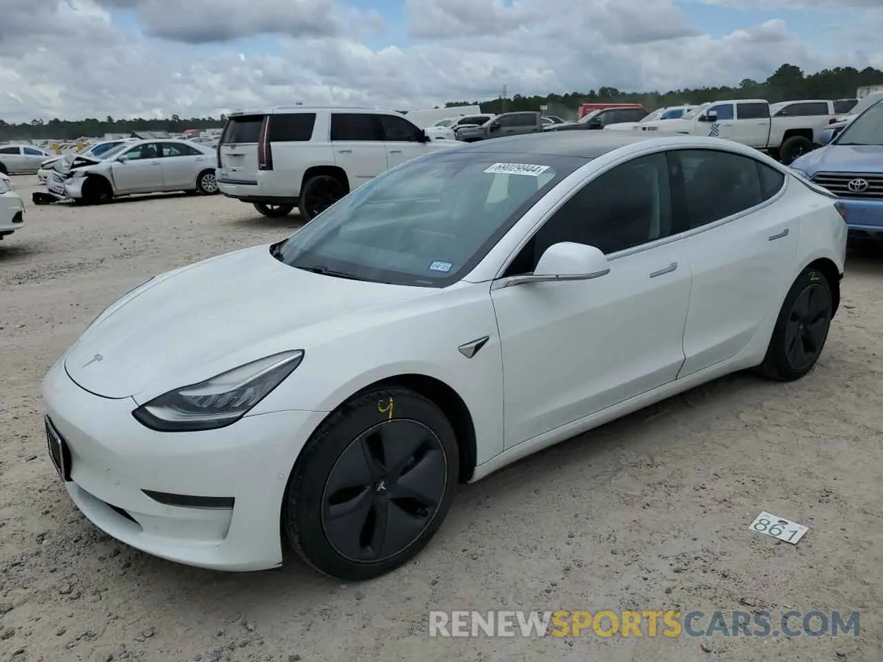 1 fotografías del automóvil dañado 5YJ3E1EA5LF659798 TESLA MODEL 3 2020