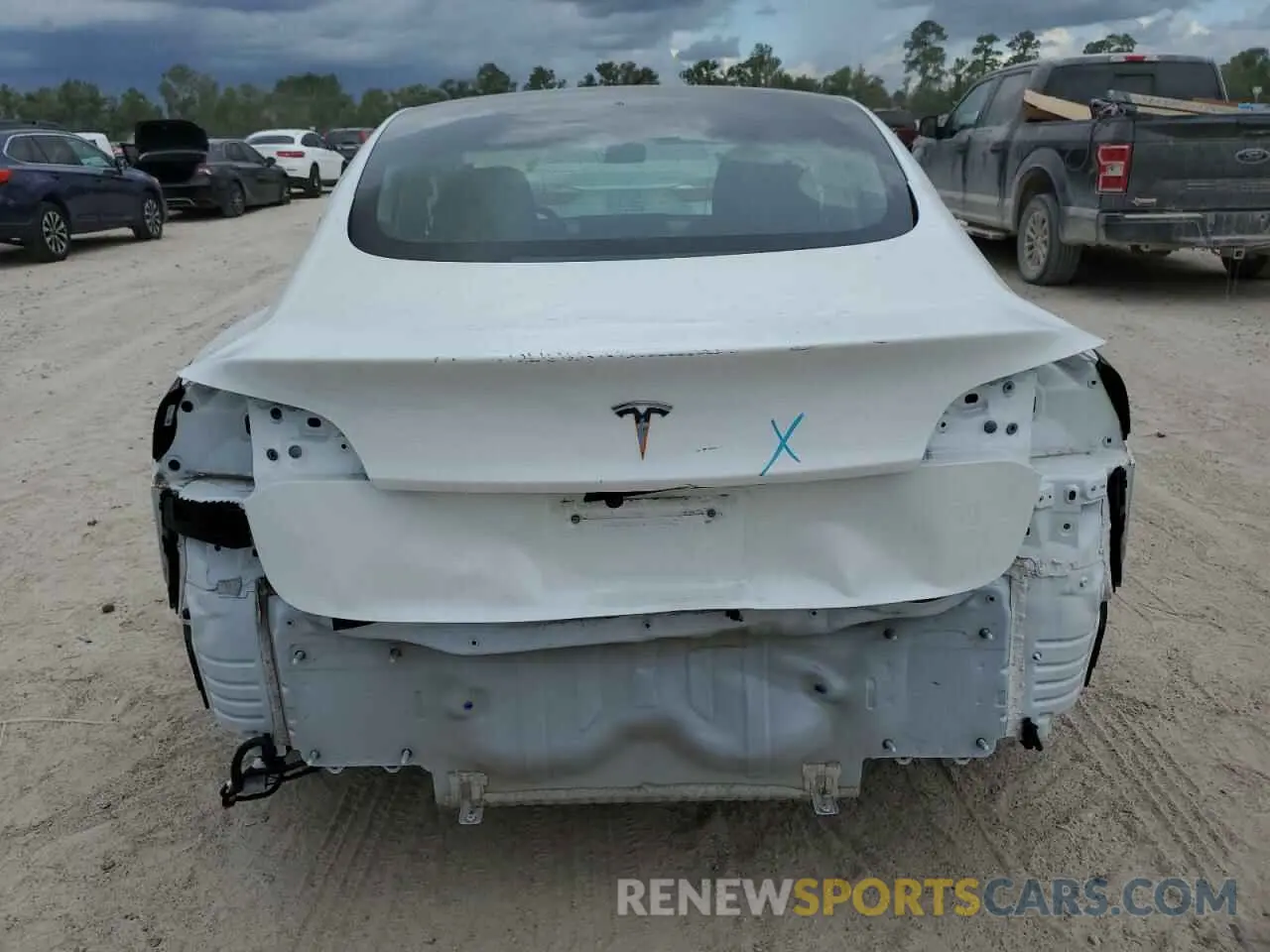 6 fotografías del automóvil dañado 5YJ3E1EA5LF659798 TESLA MODEL 3 2020
