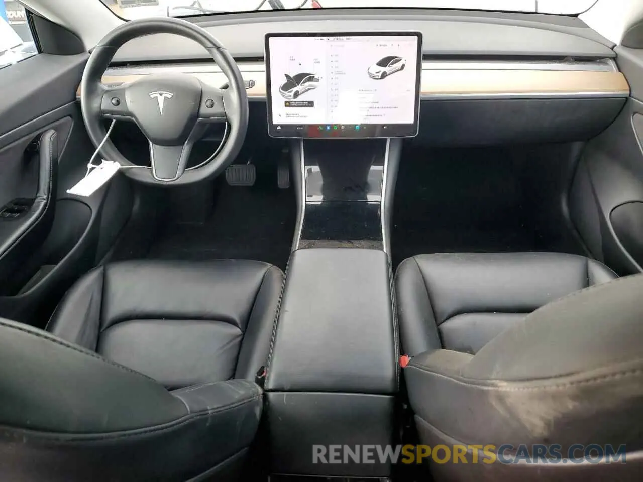 8 fotografías del automóvil dañado 5YJ3E1EA5LF706912 TESLA MODEL 3 2020