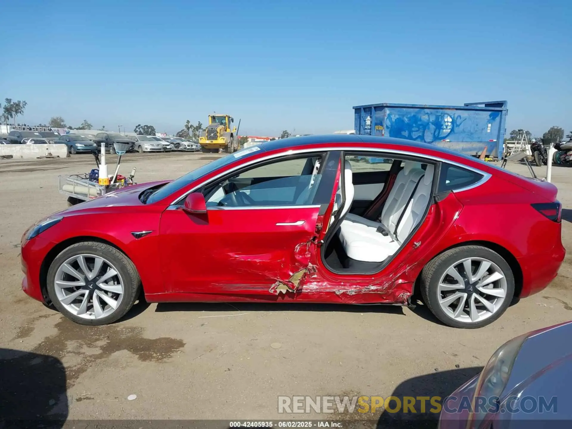 15 fotografías del automóvil dañado 5YJ3E1EA5LF710197 TESLA MODEL 3 2020