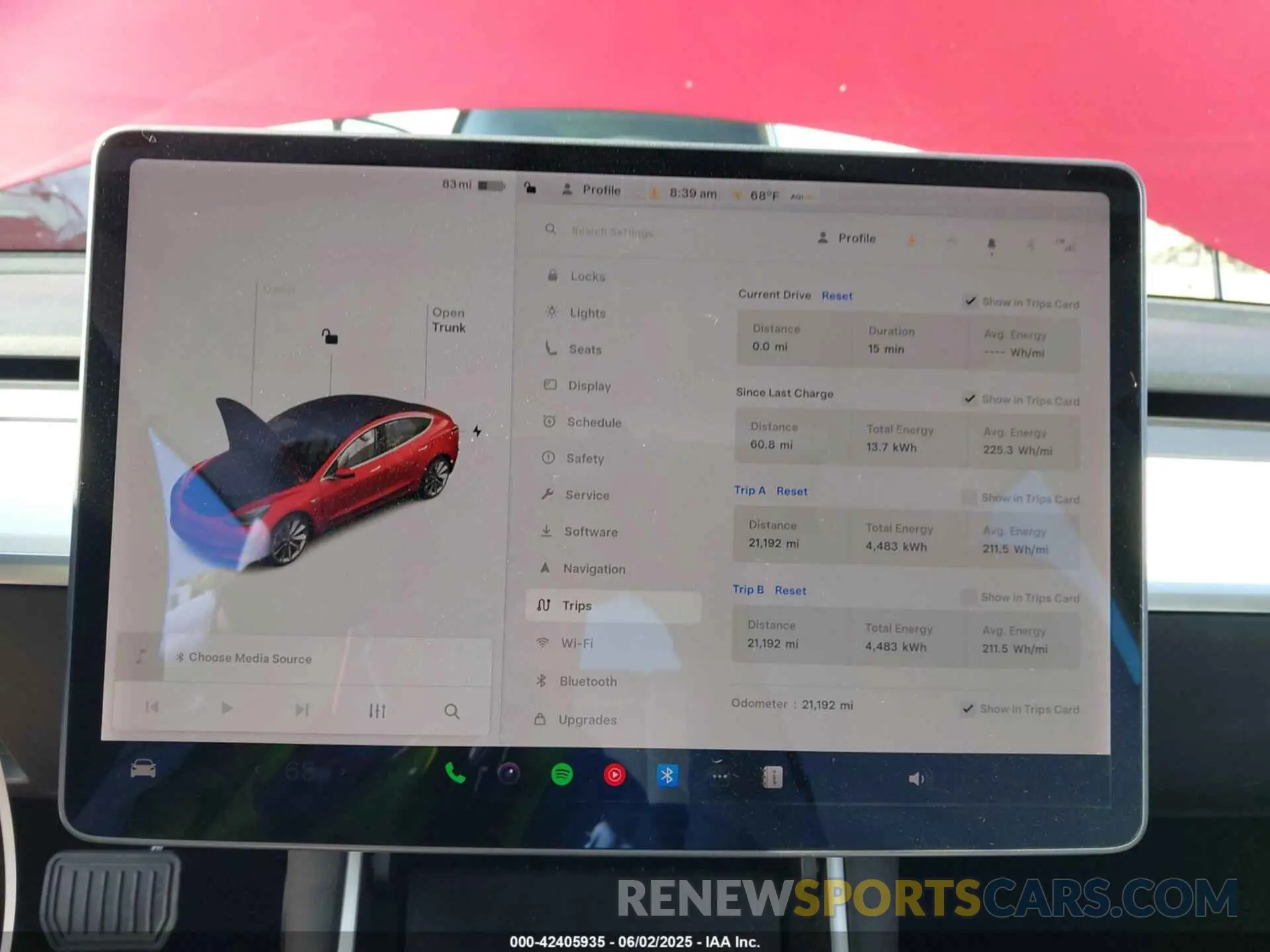 7 fotografías del automóvil dañado 5YJ3E1EA5LF710197 TESLA MODEL 3 2020