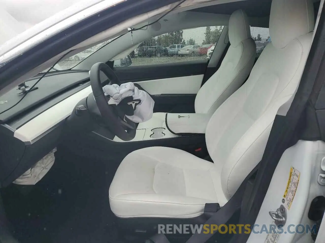 7 fotografías del automóvil dañado 5YJ3E1EA5LF717635 TESLA MODEL 3 2020
