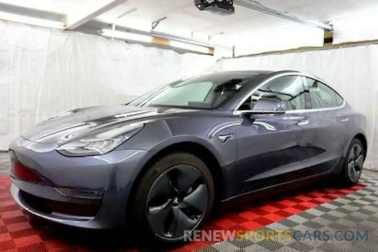 2 fotografías del automóvil dañado 5YJ3E1EA5LF745547 TESLA MODEL 3 2020
