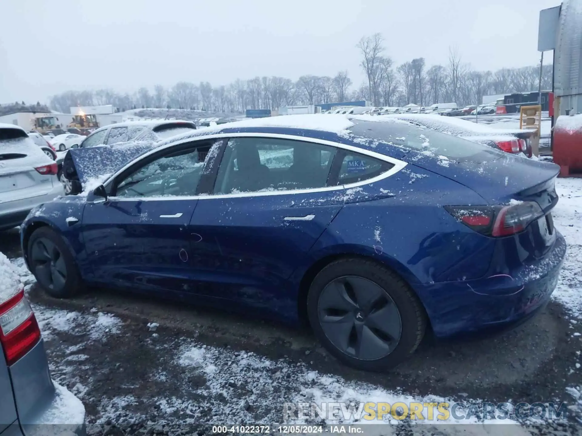 14 fotografías del automóvil dañado 5YJ3E1EA5LF745726 TESLA MODEL 3 2020