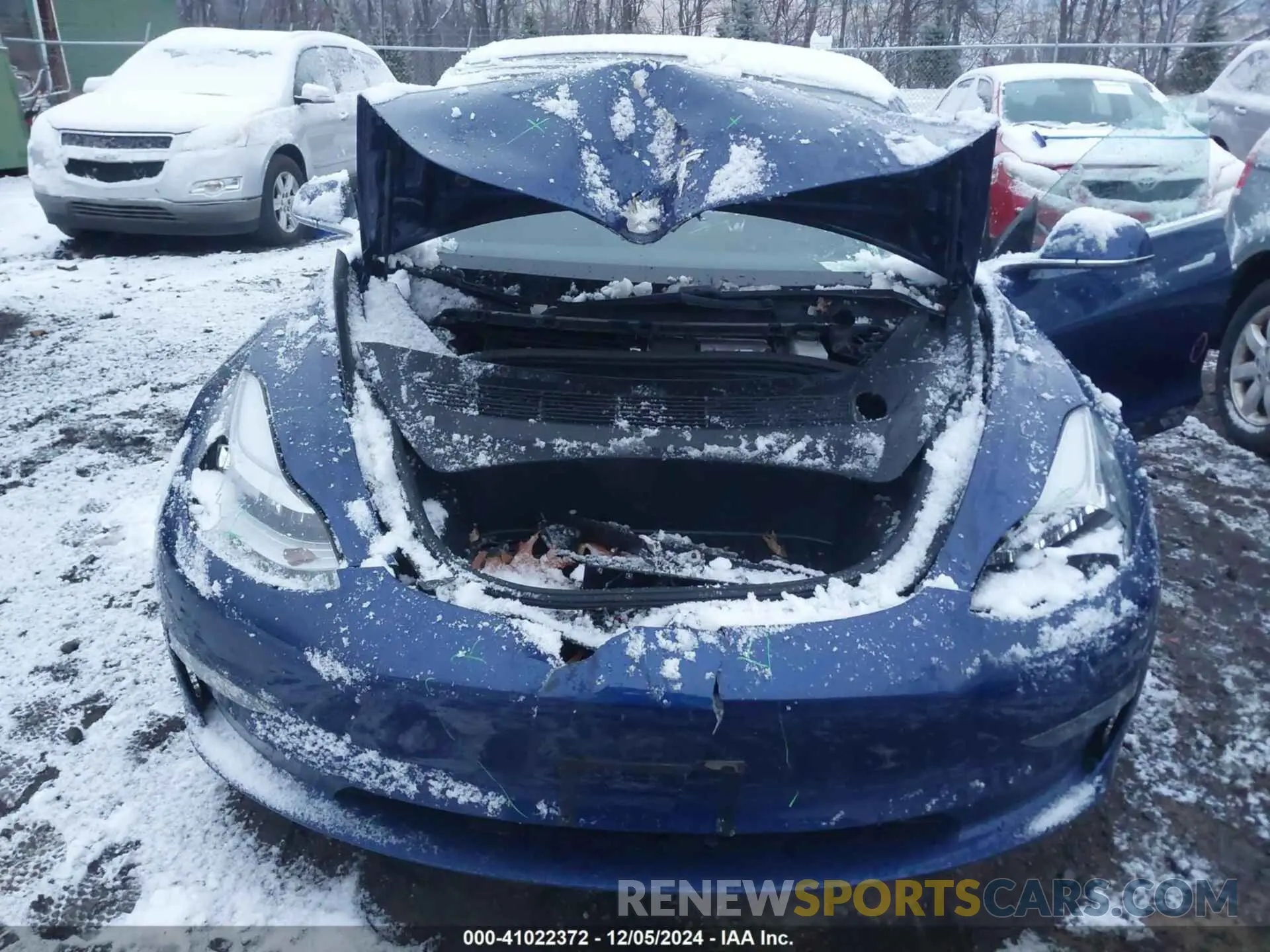 6 fotografías del automóvil dañado 5YJ3E1EA5LF745726 TESLA MODEL 3 2020