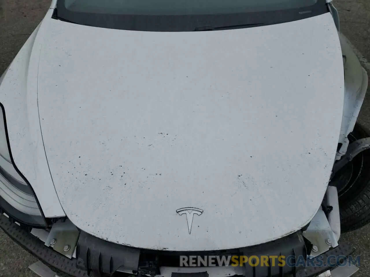 12 fotografías del automóvil dañado 5YJ3E1EA5LF747010 TESLA MODEL 3 2020