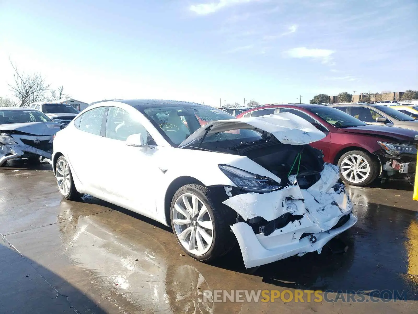 1 fotografías del automóvil dañado 5YJ3E1EA5LF797986 TESLA MODEL 3 2020