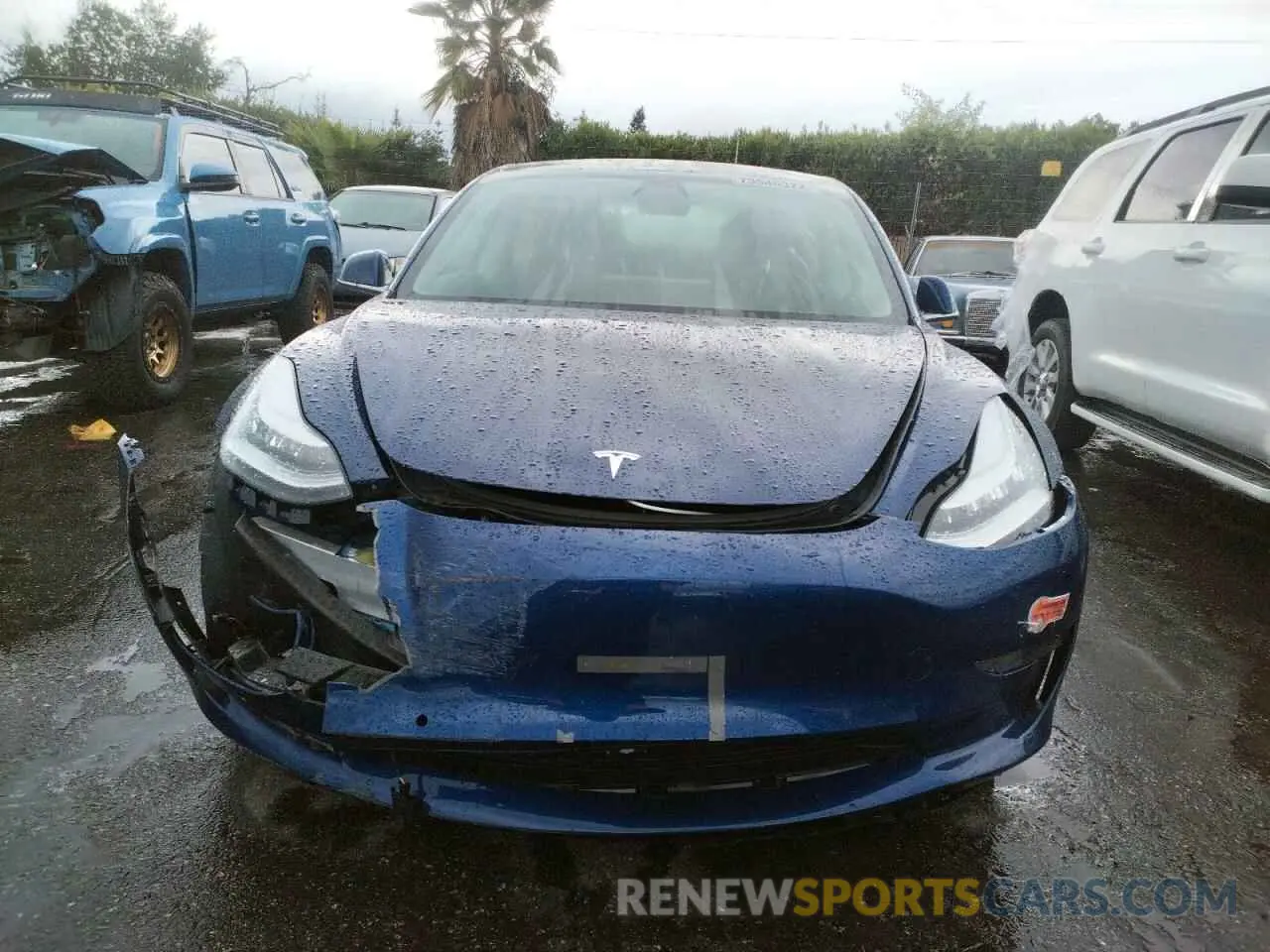 5 fotografías del automóvil dañado 5YJ3E1EA6LF630911 TESLA MODEL 3 2020