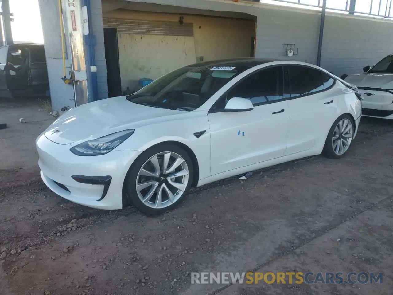 1 fotografías del automóvil dañado 5YJ3E1EA6LF634330 TESLA MODEL 3 2020