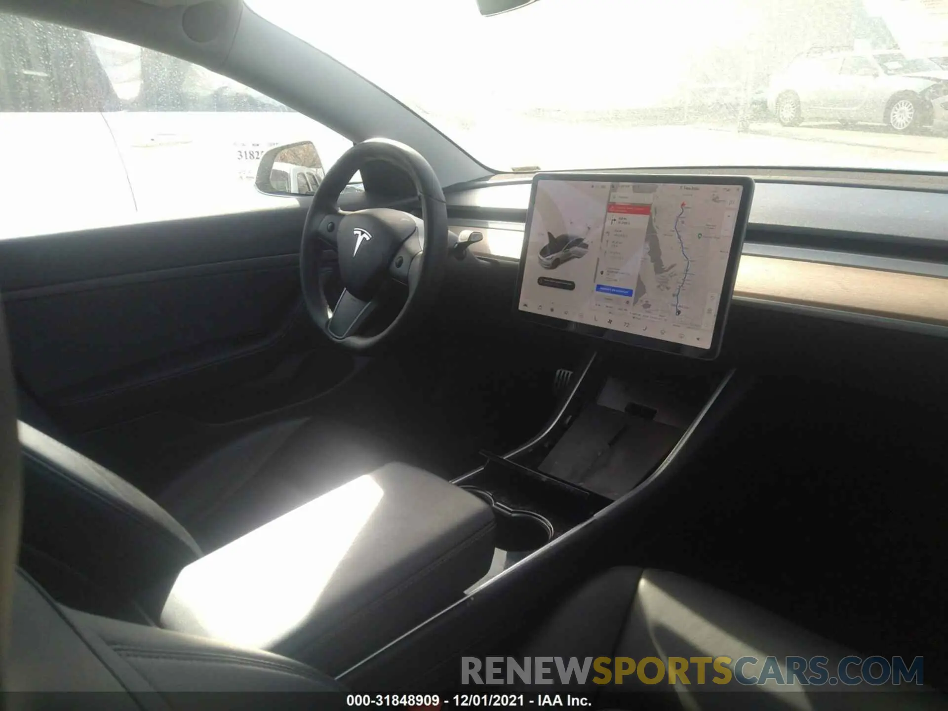5 fotografías del automóvil dañado 5YJ3E1EA6LF659910 TESLA MODEL 3 2020