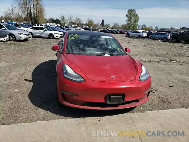 10 fotografías del automóvil dañado 5YJ3E1EA6LF705655 TESLA MODEL 3 2020