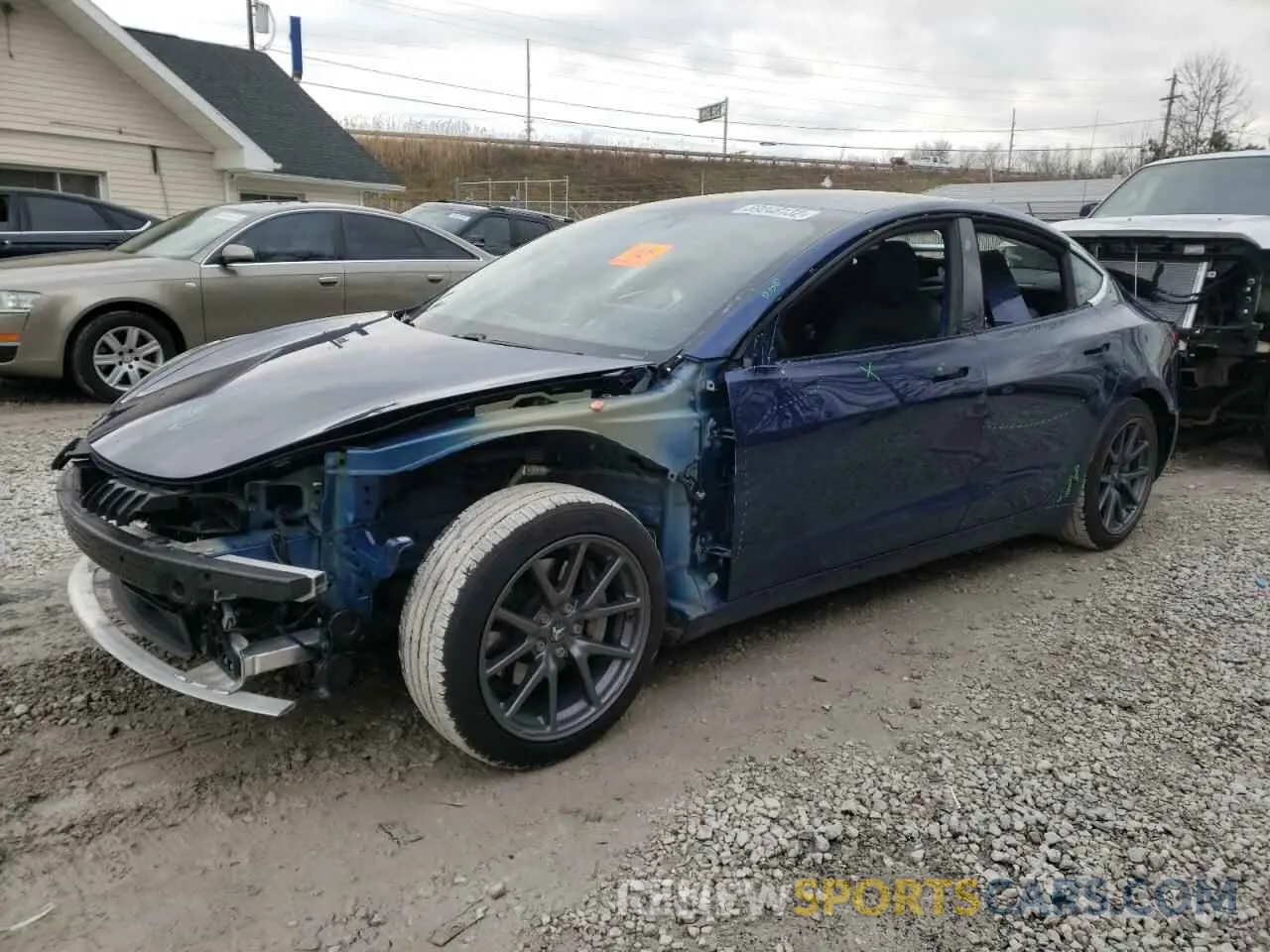 1 fotografías del automóvil dañado 5YJ3E1EA6LF785040 TESLA MODEL 3 2020
