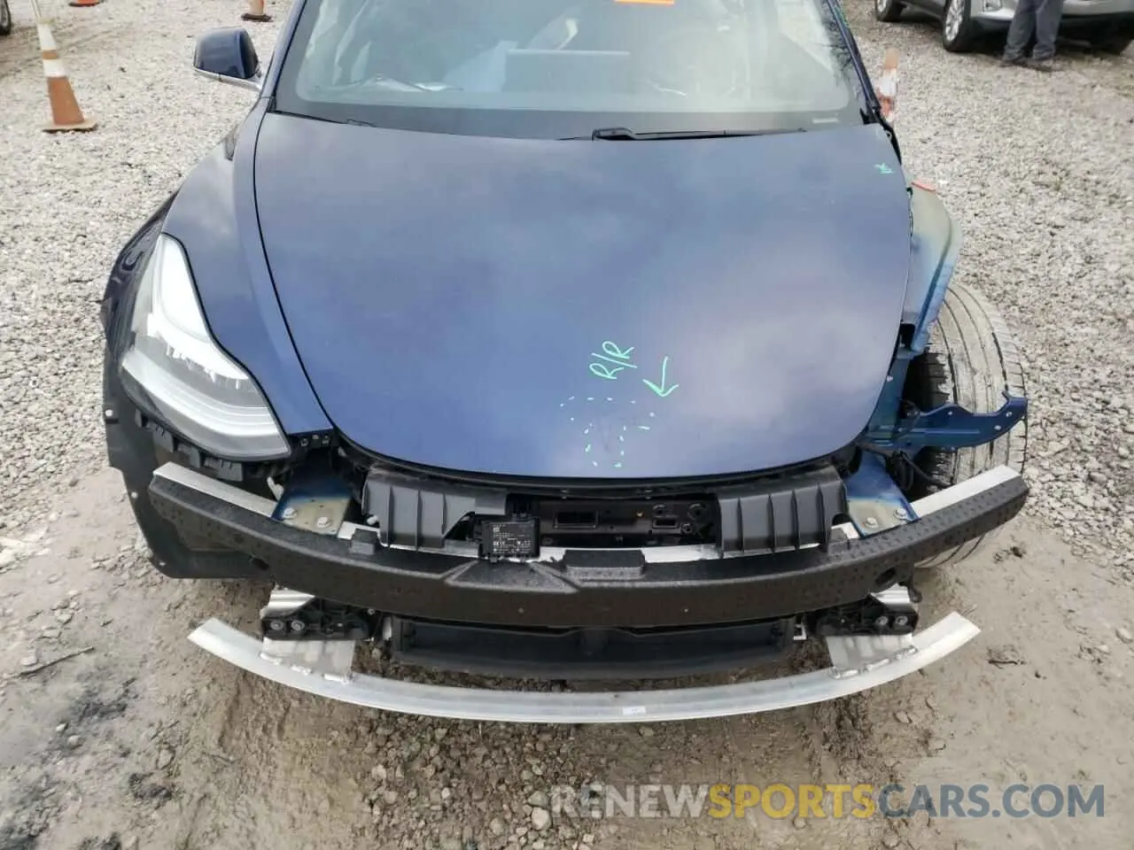 11 fotografías del automóvil dañado 5YJ3E1EA6LF785040 TESLA MODEL 3 2020