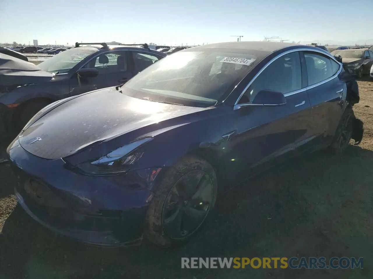 1 fotografías del automóvil dañado 5YJ3E1EA6LF799276 TESLA MODEL 3 2020
