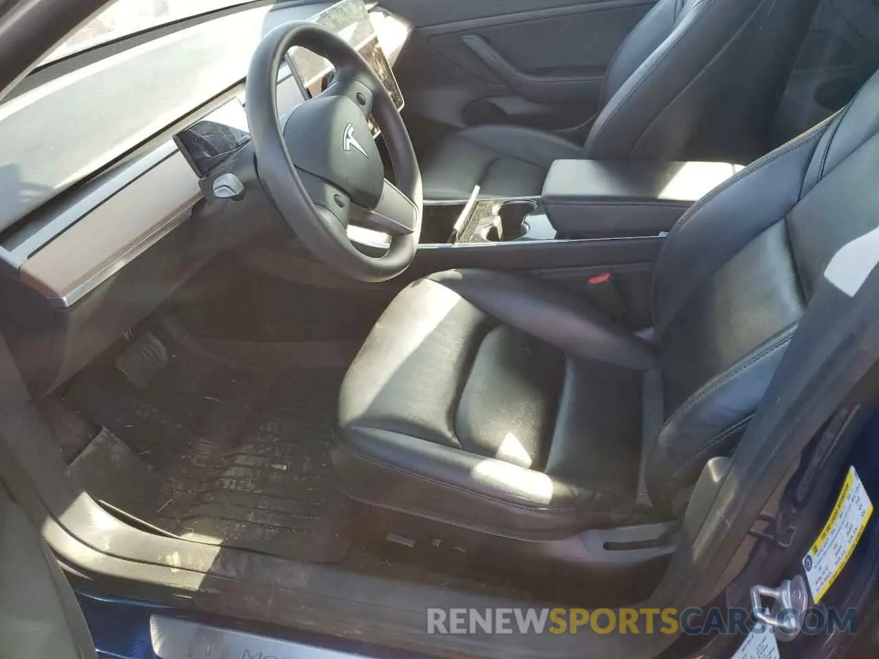 7 fotografías del automóvil dañado 5YJ3E1EA6LF799276 TESLA MODEL 3 2020