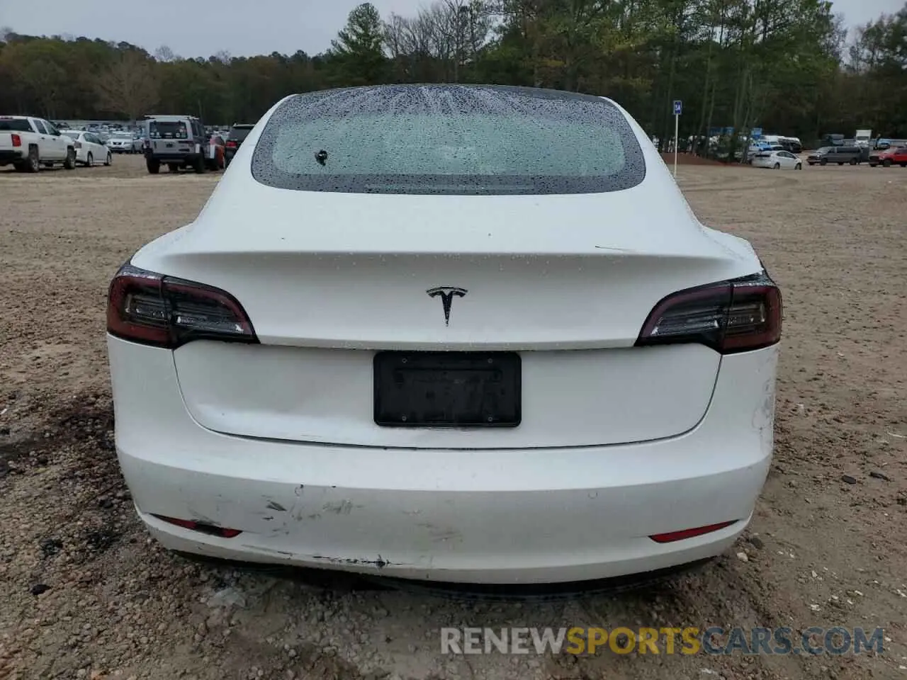 6 fotografías del automóvil dañado 5YJ3E1EA7LF504718 TESLA MODEL 3 2020