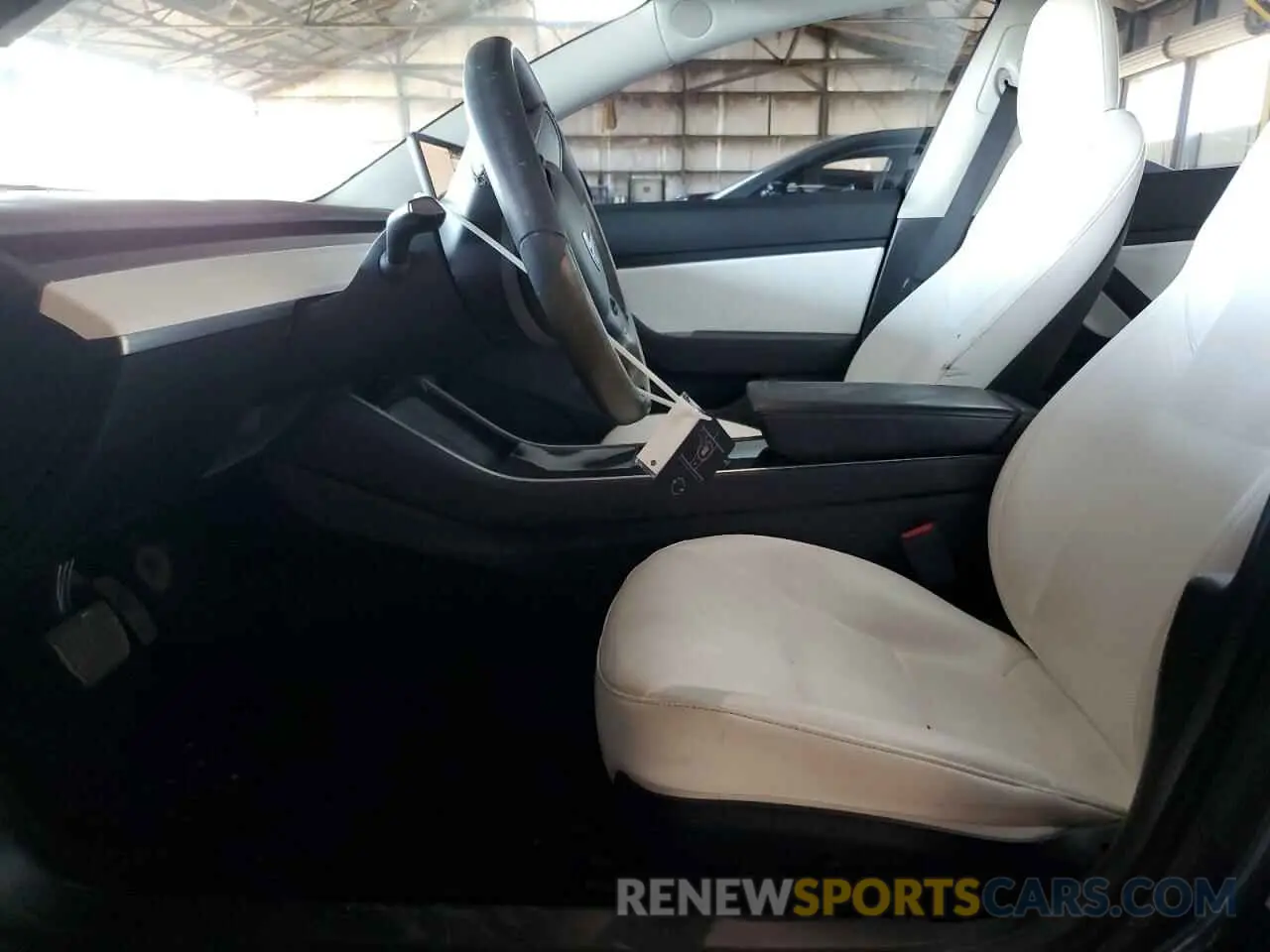 7 fotografías del automóvil dañado 5YJ3E1EA7LF614913 TESLA MODEL 3 2020