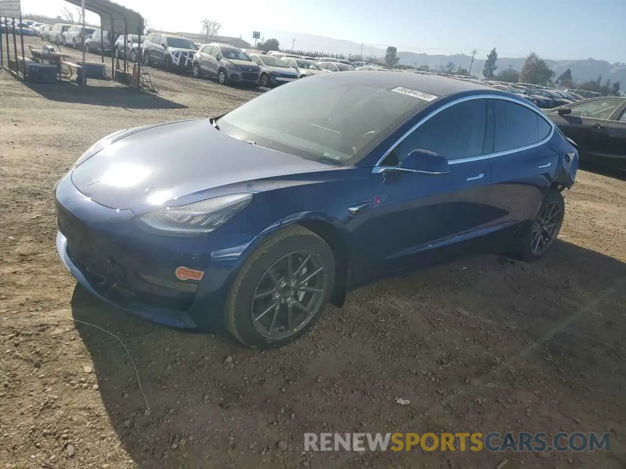 1 fotografías del automóvil dañado 5YJ3E1EA7LF630951 TESLA MODEL 3 2020