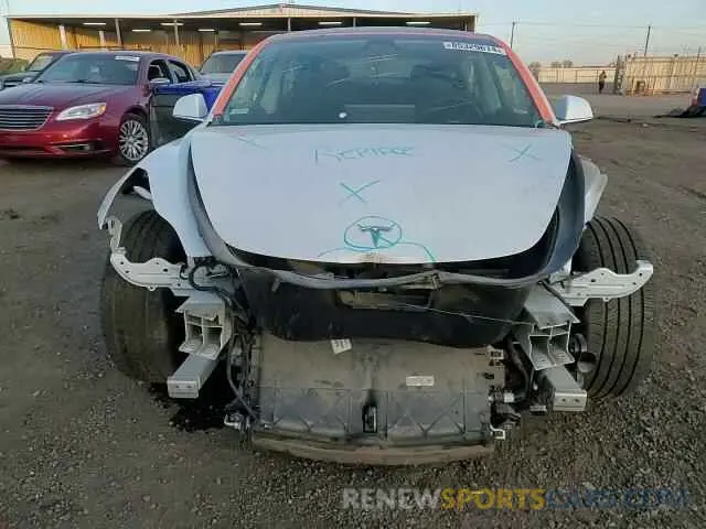 10 fotografías del automóvil dañado 5YJ3E1EA7LF659141 TESLA MODEL 3 2020