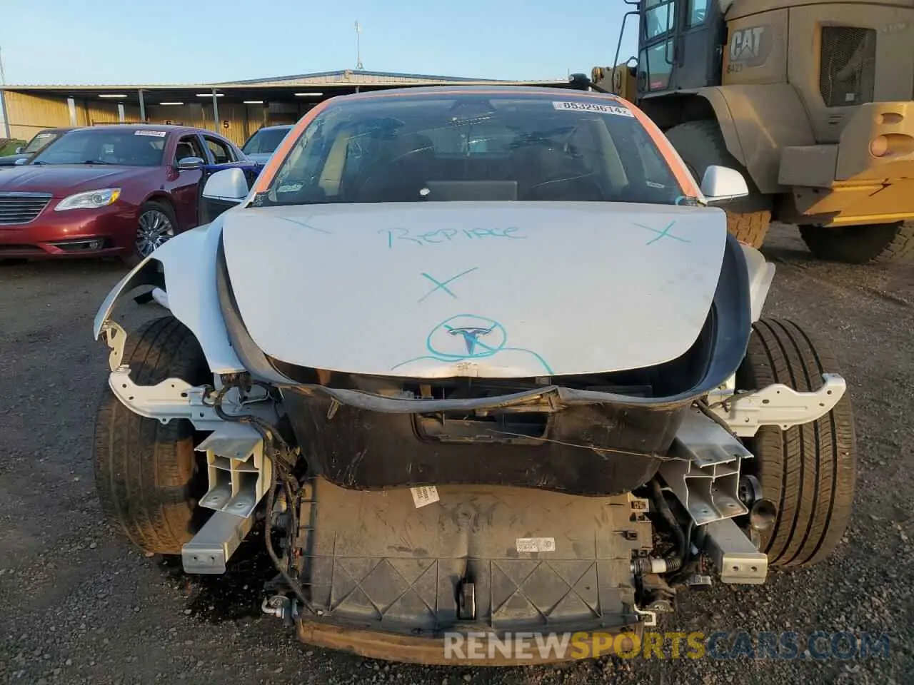 5 fotografías del automóvil dañado 5YJ3E1EA7LF659141 TESLA MODEL 3 2020