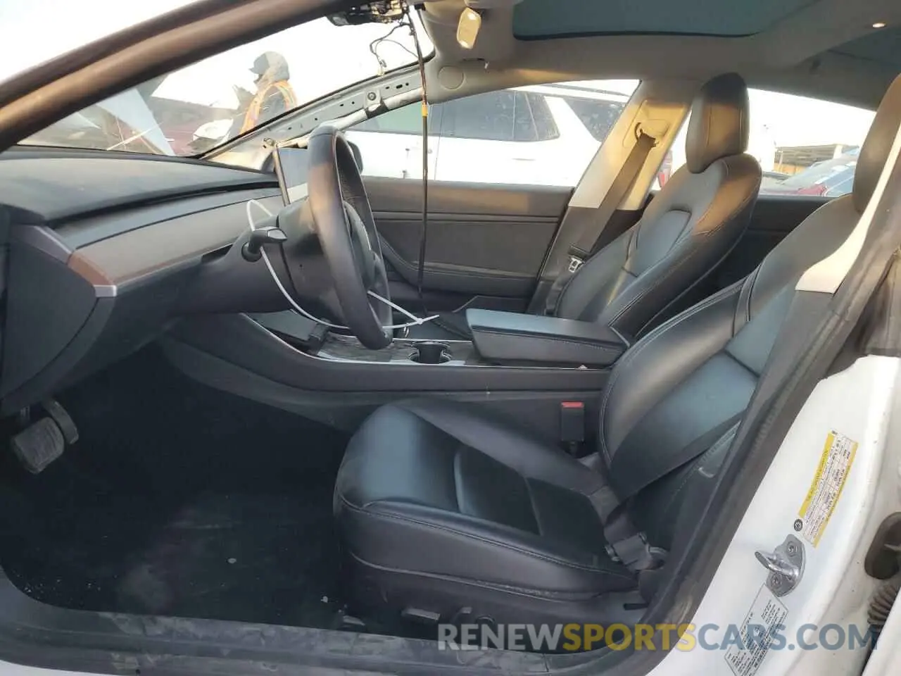 7 fotografías del automóvil dañado 5YJ3E1EA7LF659141 TESLA MODEL 3 2020