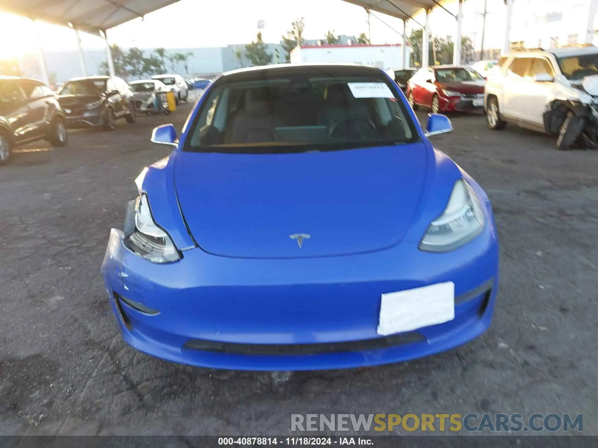 12 fotografías del automóvil dañado 5YJ3E1EA7LF659950 TESLA MODEL 3 2020