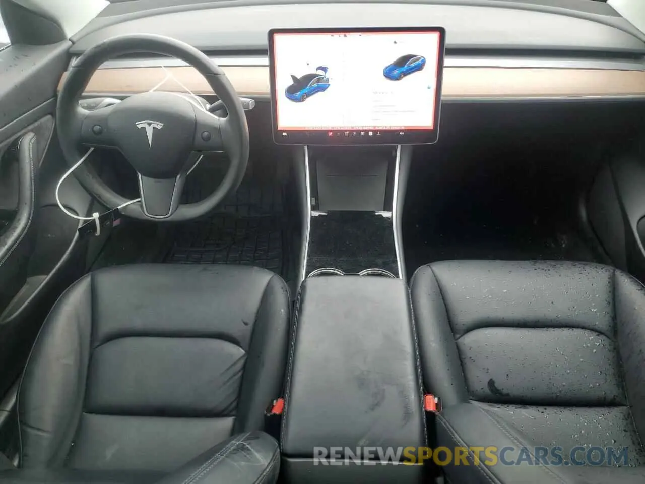 8 fotografías del automóvil dañado 5YJ3E1EA7LF705759 TESLA MODEL 3 2020