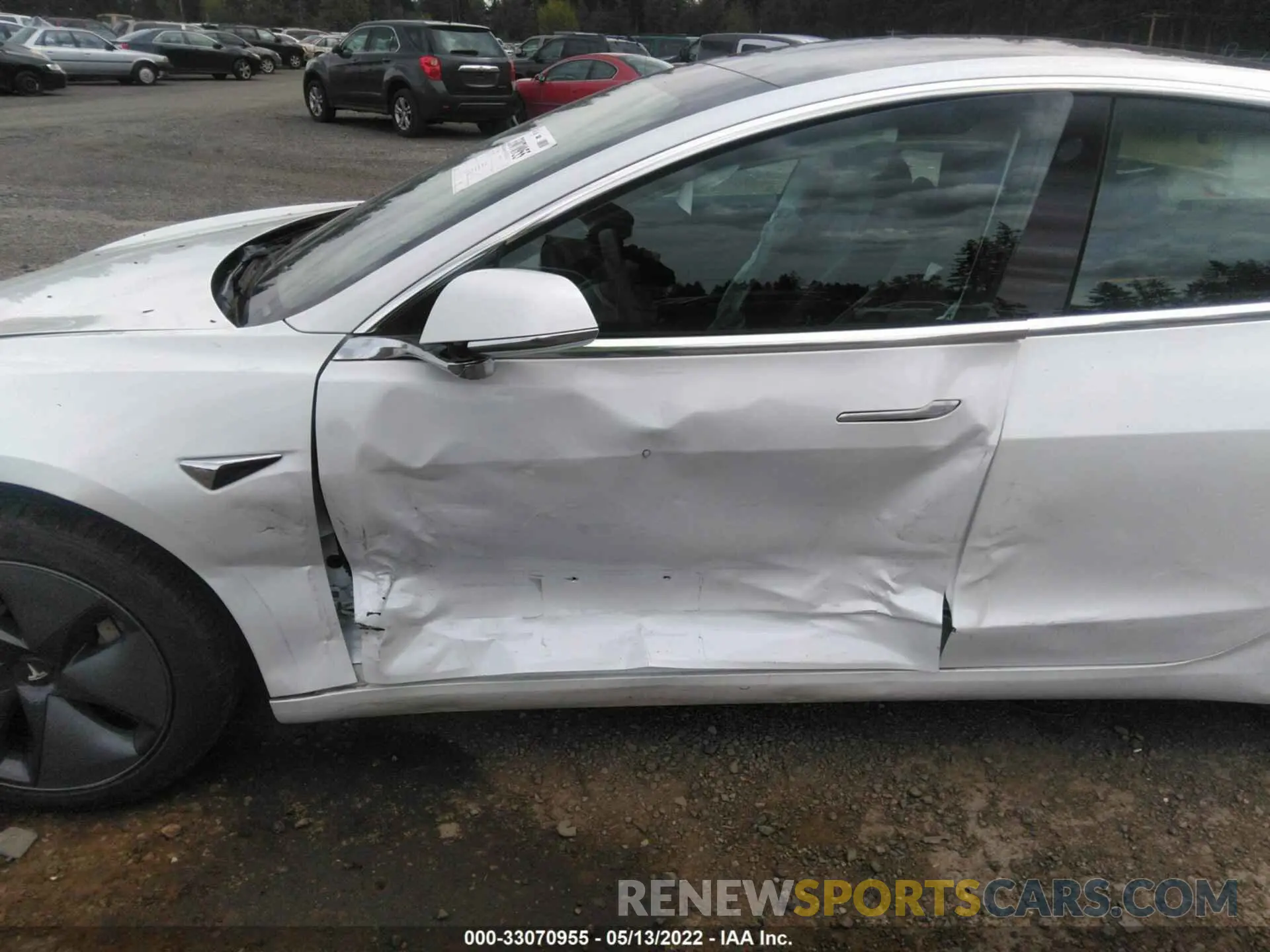 6 fotografías del automóvil dañado 5YJ3E1EA7LF745159 TESLA MODEL 3 2020