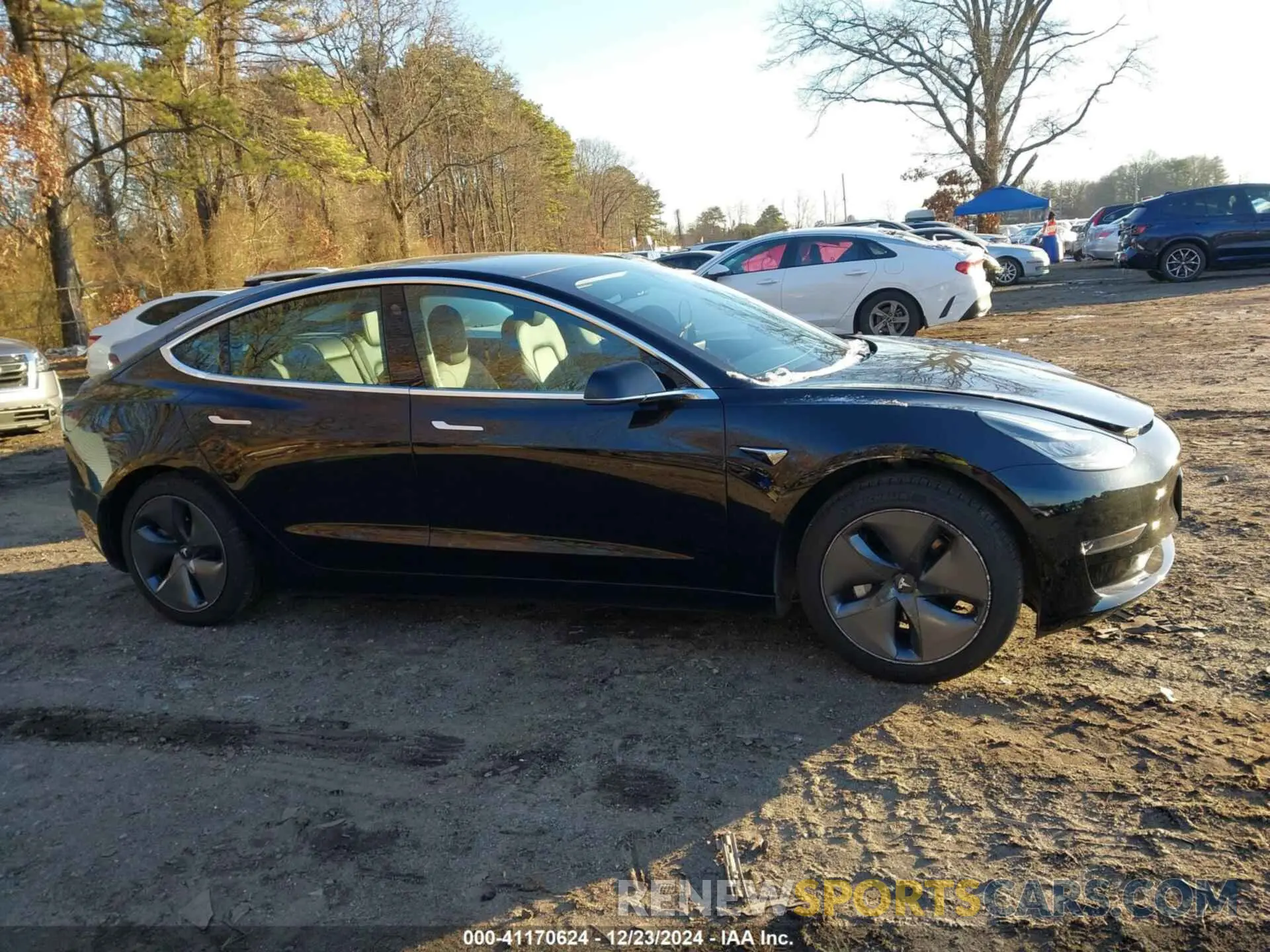 13 fotografías del automóvil dañado 5YJ3E1EA7LF784754 TESLA MODEL 3 2020