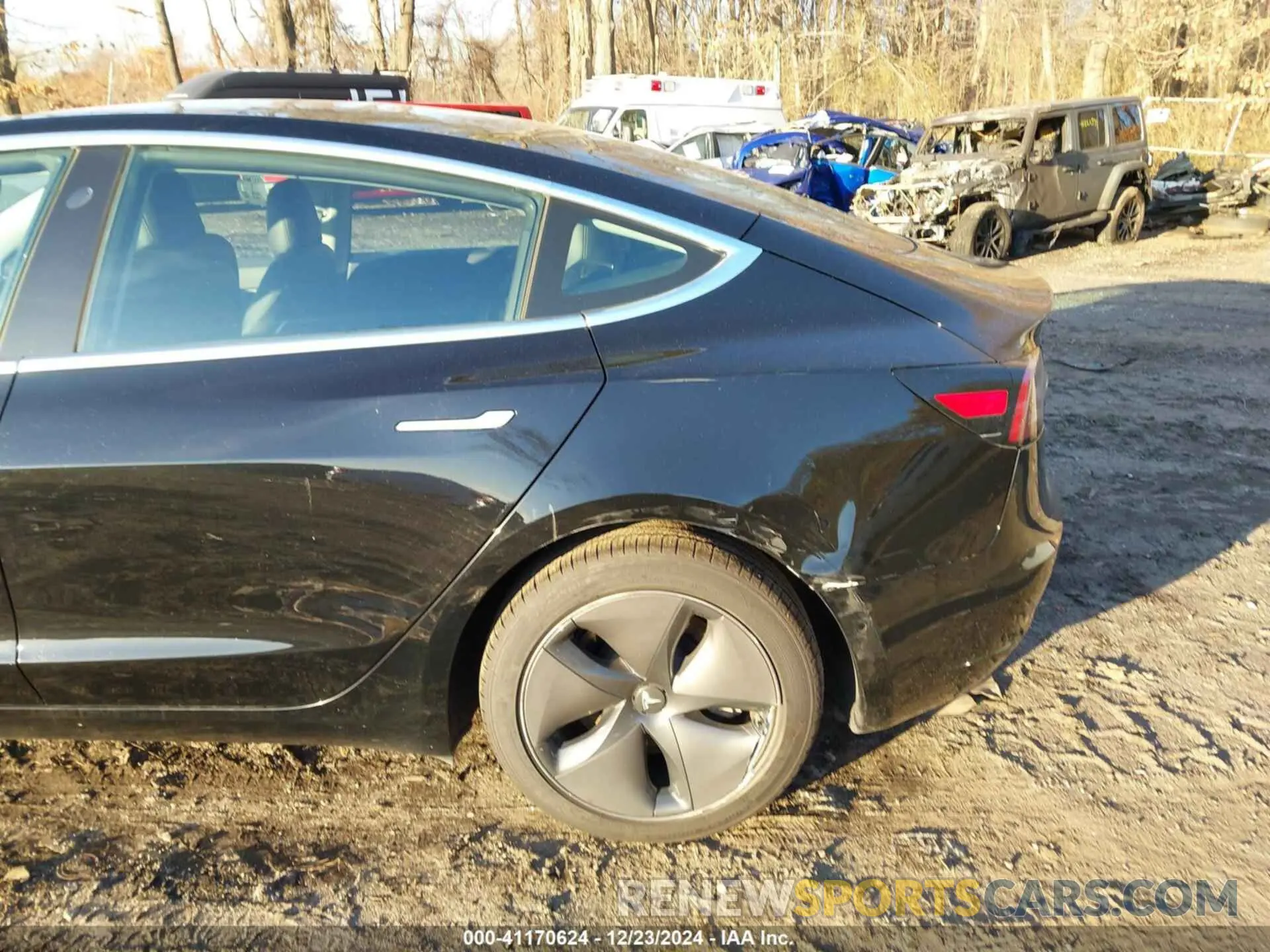 6 fotografías del automóvil dañado 5YJ3E1EA7LF784754 TESLA MODEL 3 2020