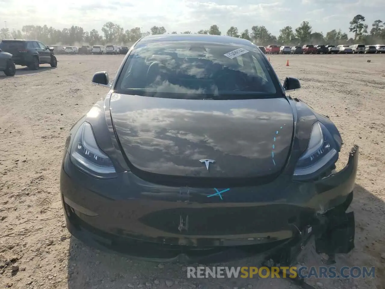 5 fotografías del automóvil dañado 5YJ3E1EA7LF785533 TESLA MODEL 3 2020