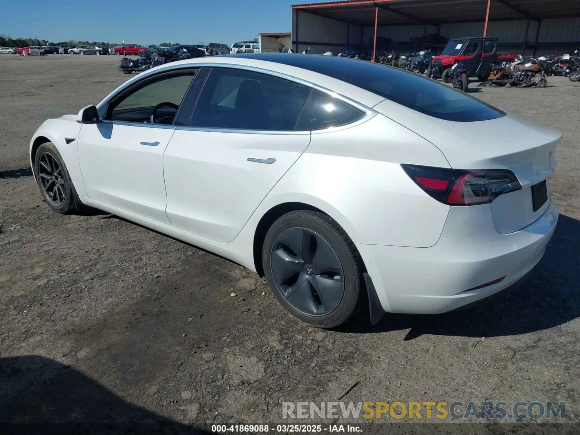 3 fotografías del automóvil dañado 5YJ3E1EA7LF797150 TESLA MODEL 3 2020