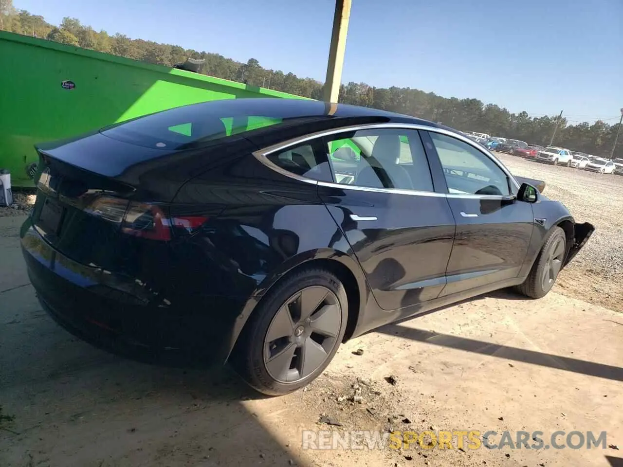 3 fotografías del automóvil dañado 5YJ3E1EA7LF797617 TESLA MODEL 3 2020