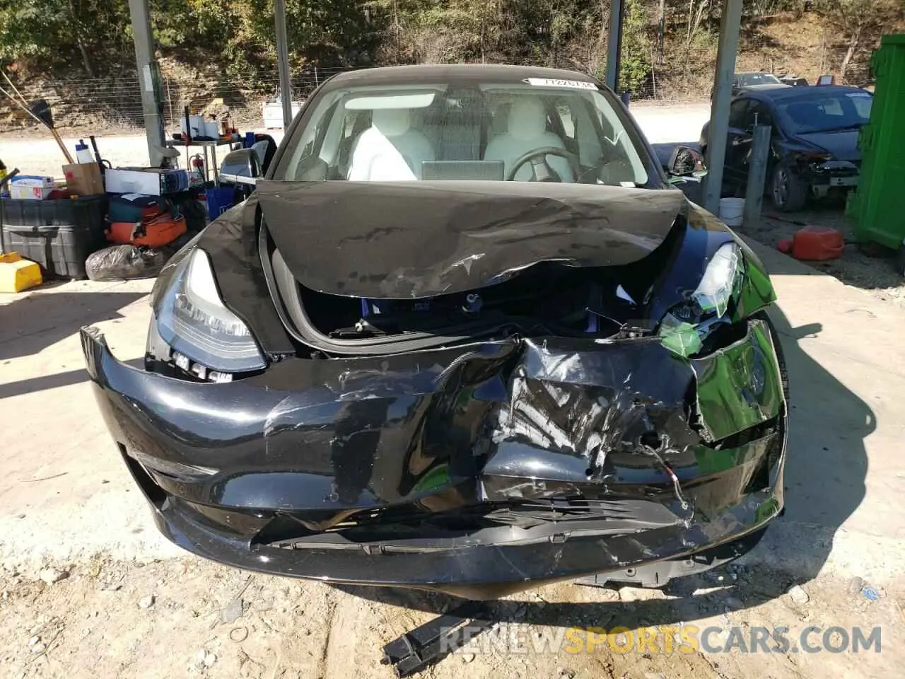 5 fotografías del automóvil dañado 5YJ3E1EA7LF797617 TESLA MODEL 3 2020