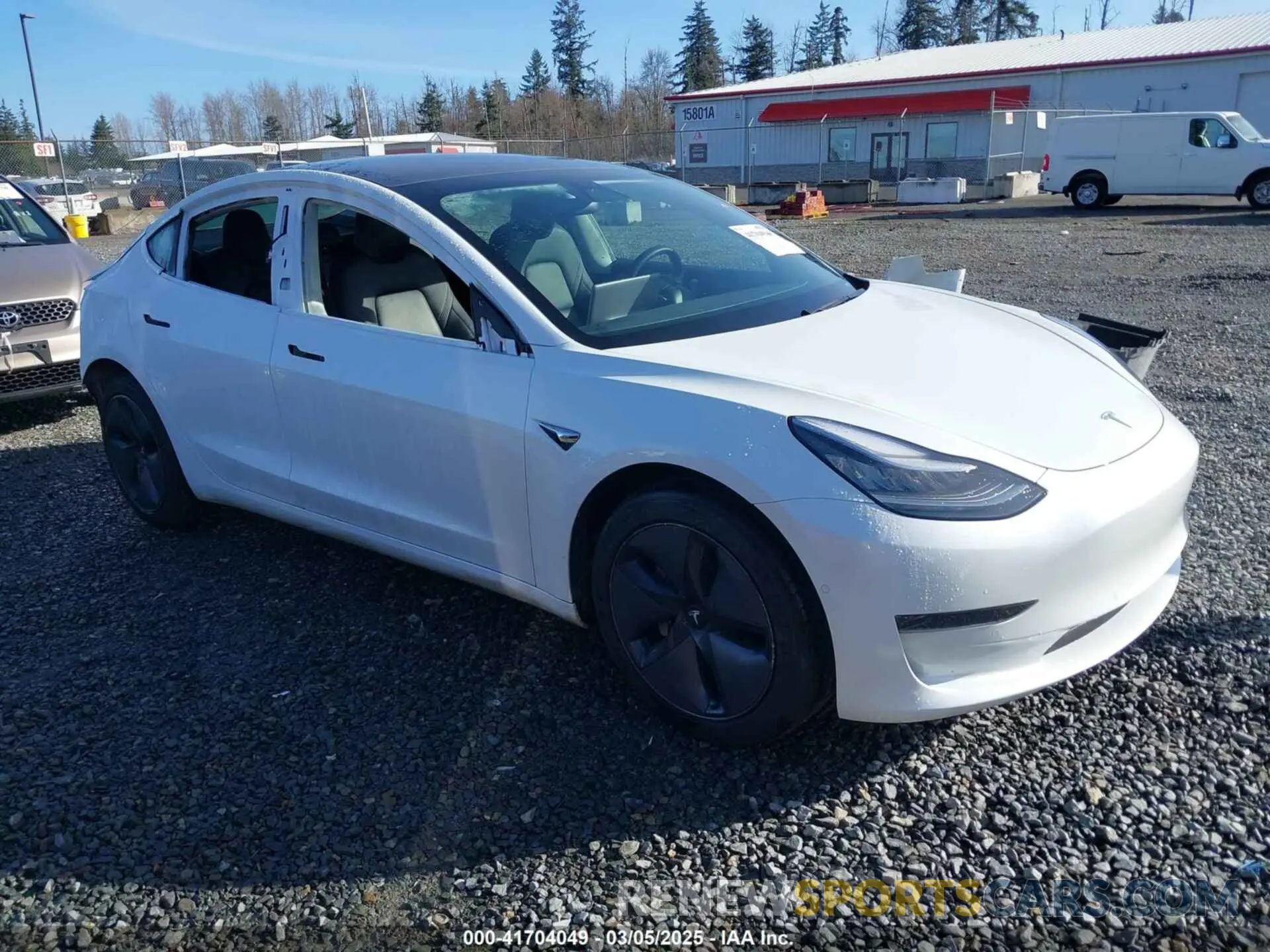 1 fotografías del automóvil dañado 5YJ3E1EA8LF612586 TESLA MODEL 3 2020