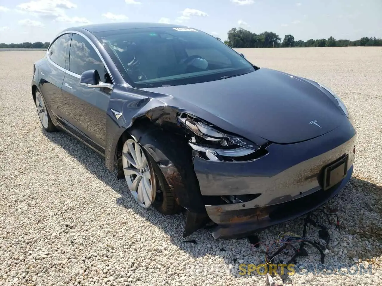 1 fotografías del automóvil dañado 5YJ3E1EA8LF616055 TESLA MODEL 3 2020