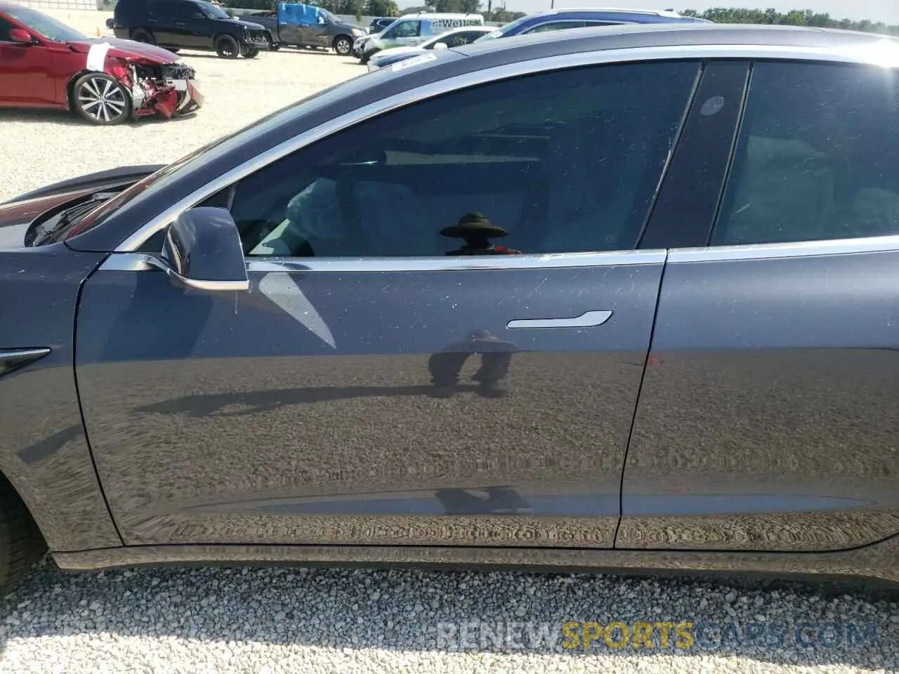 8 fotografías del automóvil dañado 5YJ3E1EA8LF616055 TESLA MODEL 3 2020