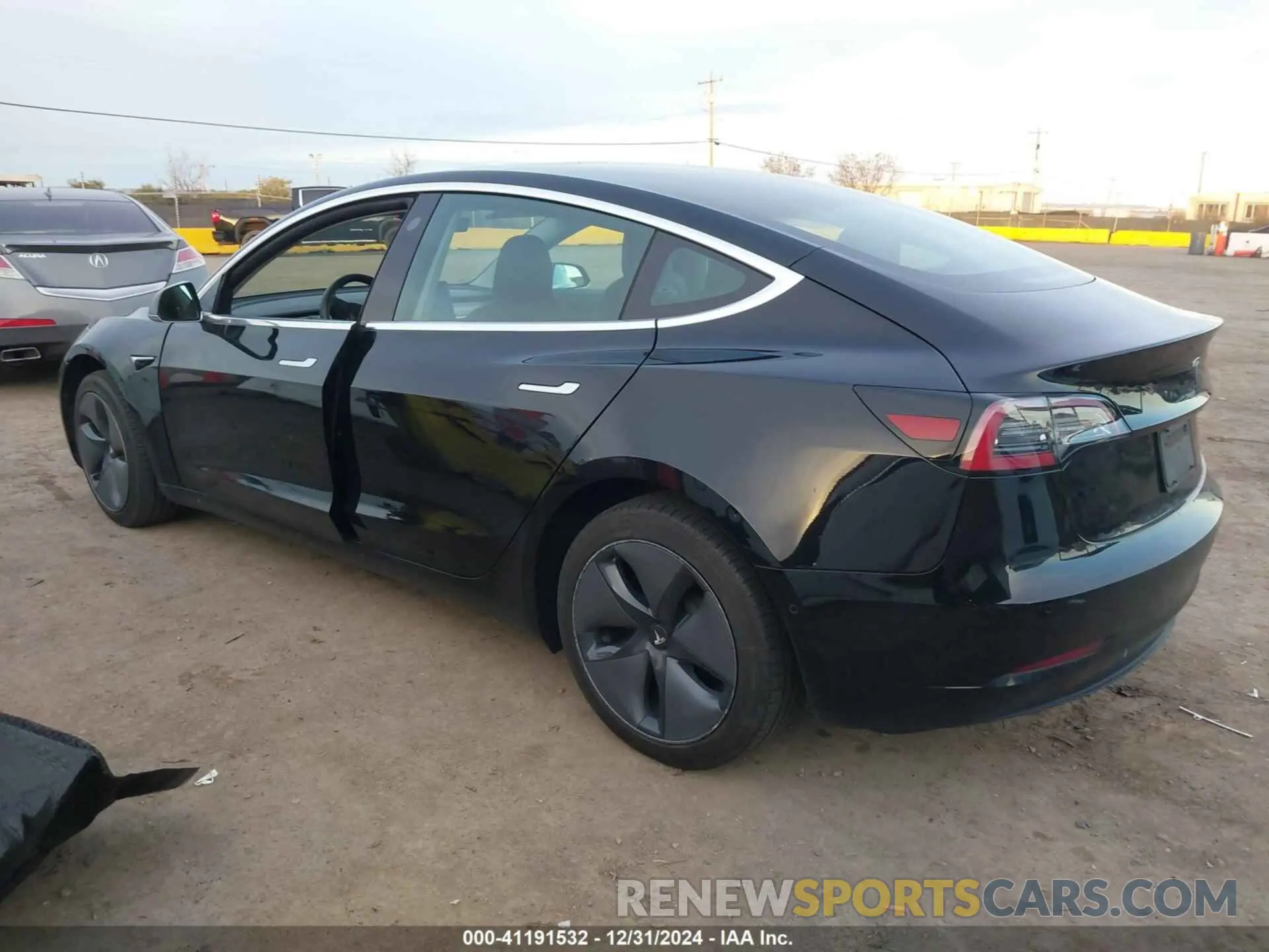 3 fotografías del automóvil dañado 5YJ3E1EA8LF630022 TESLA MODEL 3 2020