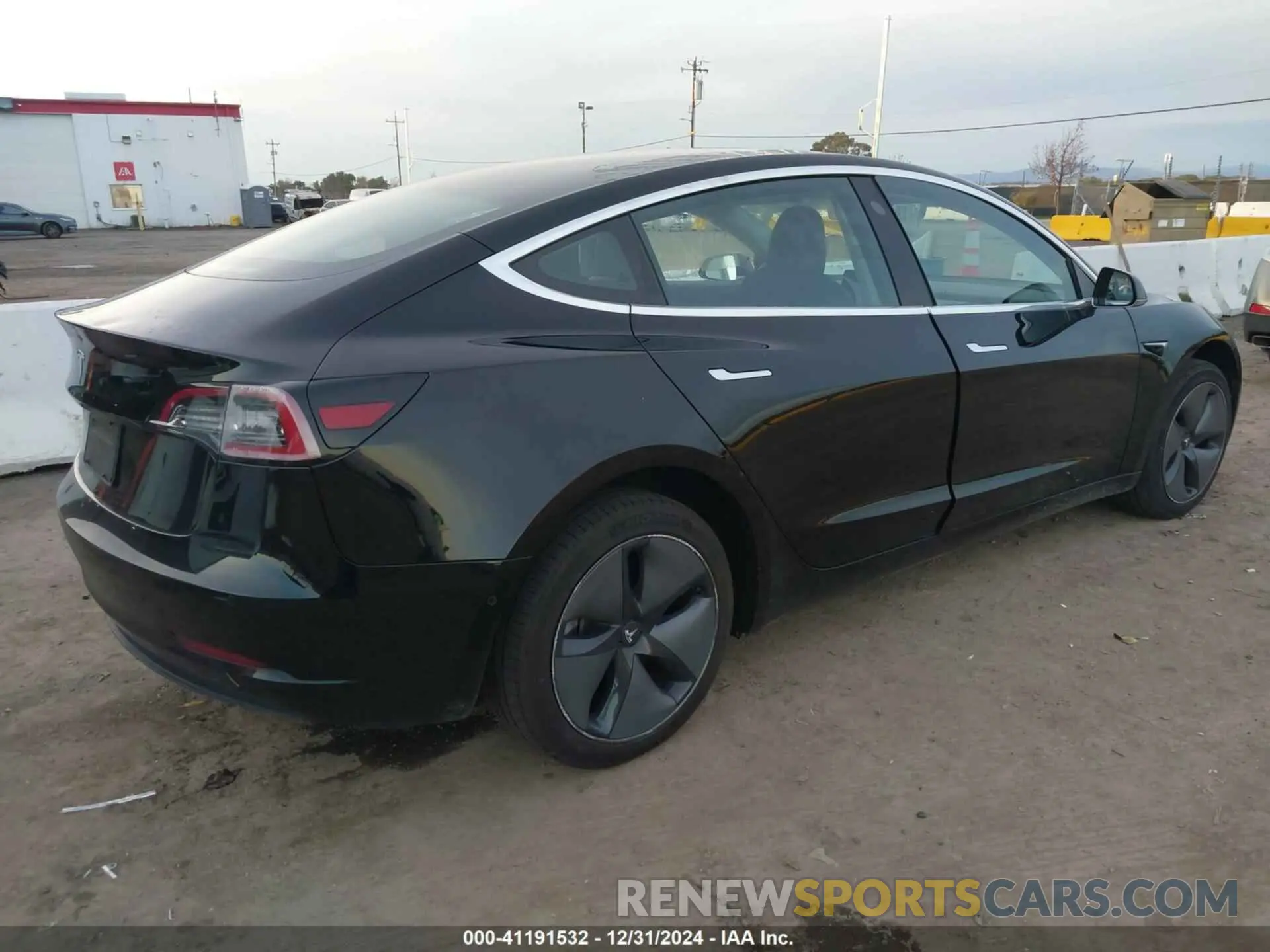 4 fotografías del automóvil dañado 5YJ3E1EA8LF630022 TESLA MODEL 3 2020