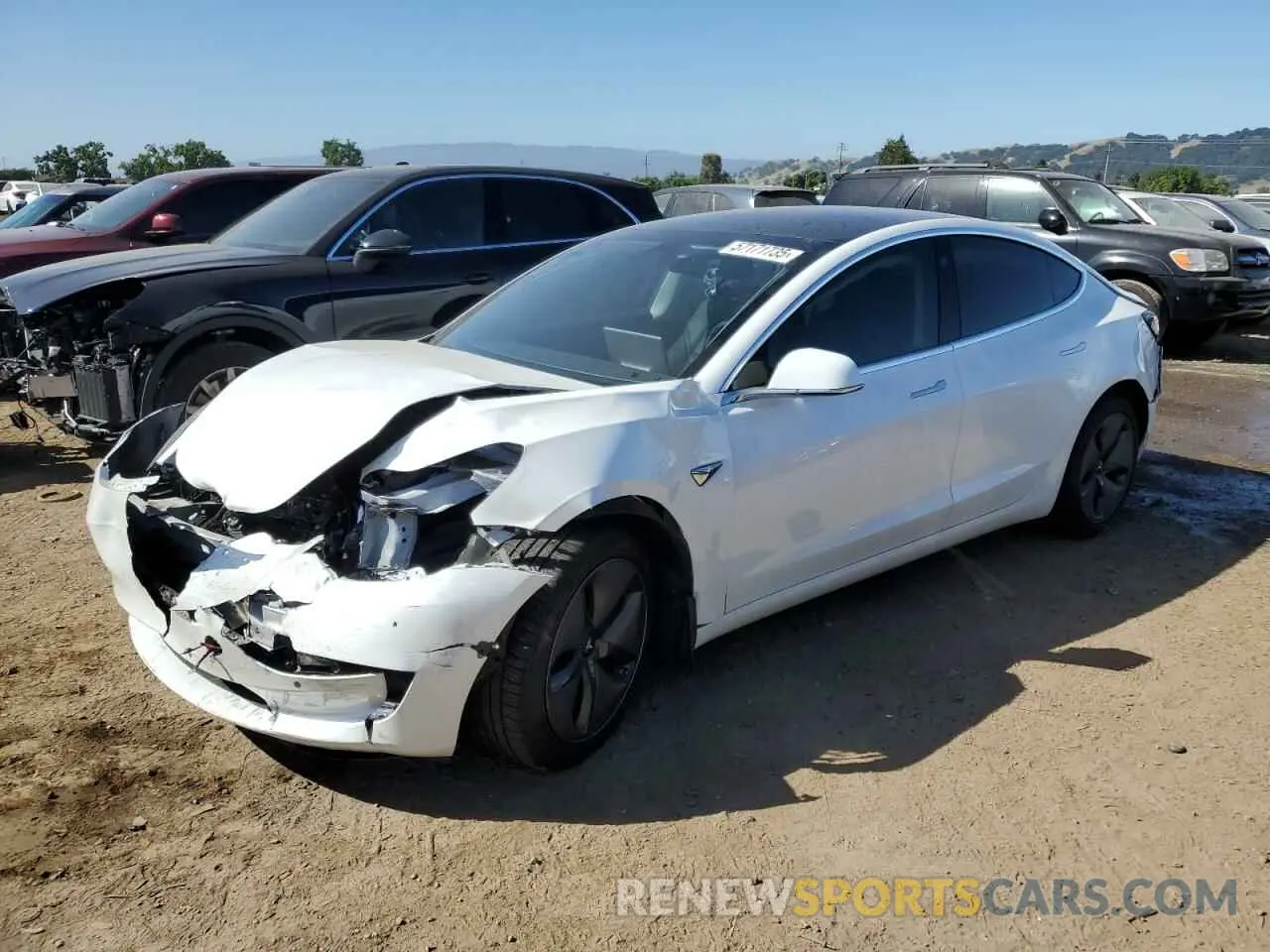 1 fotografías del automóvil dañado 5YJ3E1EA8LF633213 TESLA MODEL 3 2020