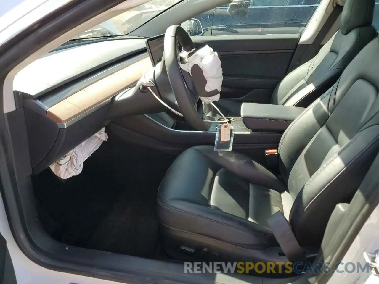 7 fotografías del automóvil dañado 5YJ3E1EA8LF633213 TESLA MODEL 3 2020
