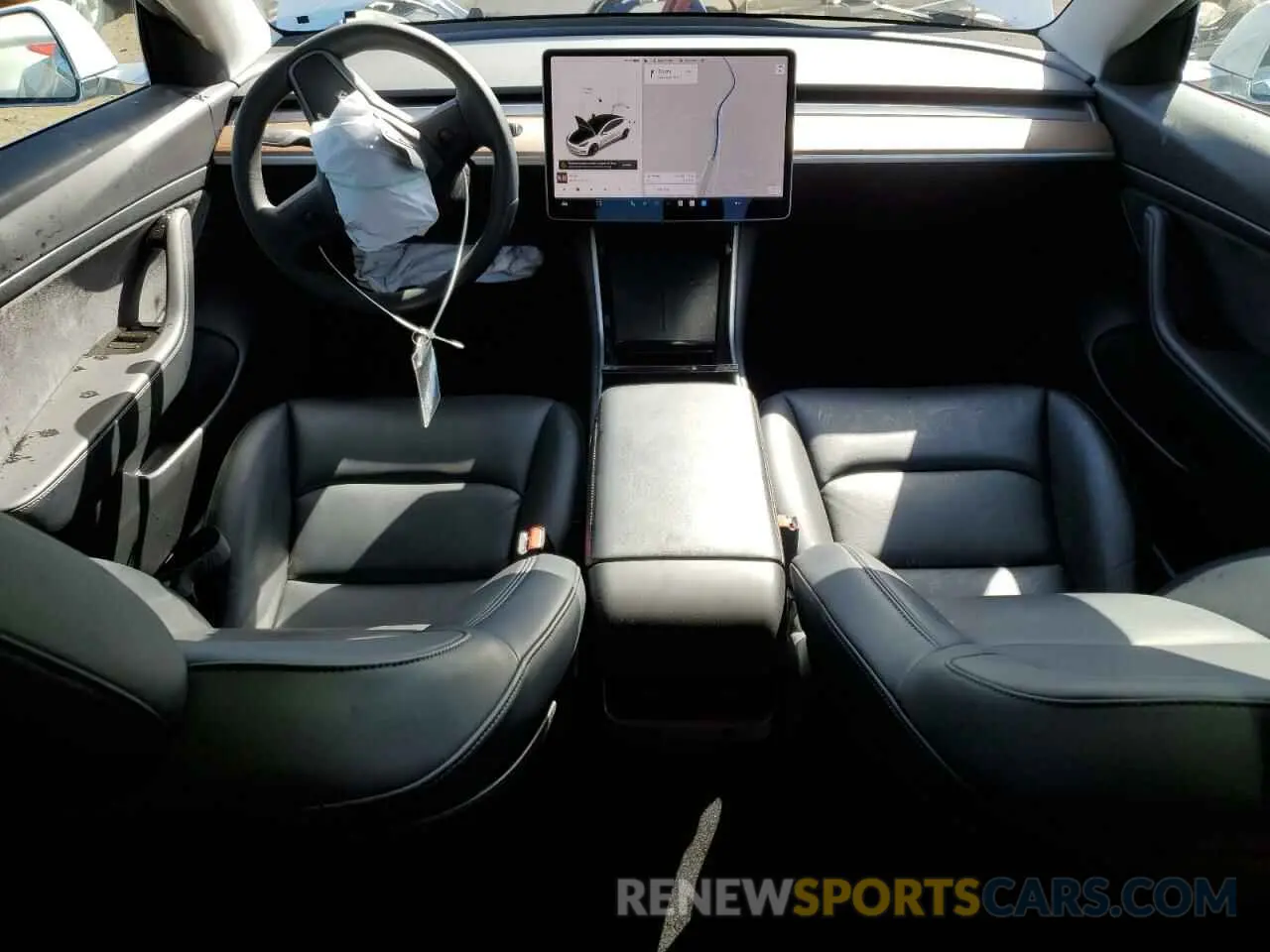 8 fotografías del automóvil dañado 5YJ3E1EA8LF633213 TESLA MODEL 3 2020