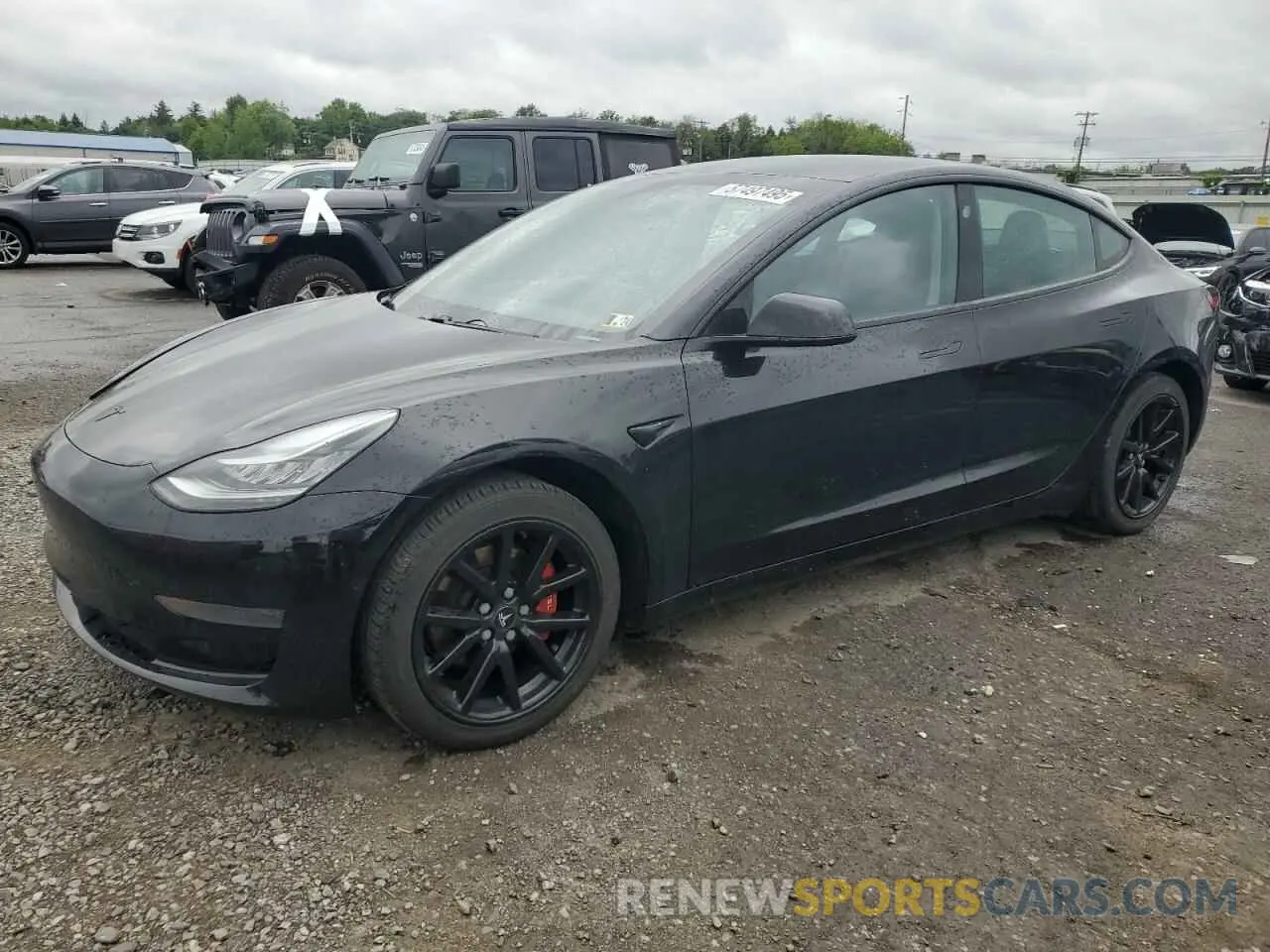 1 fotografías del automóvil dañado 5YJ3E1EA8LF643871 TESLA MODEL 3 2020