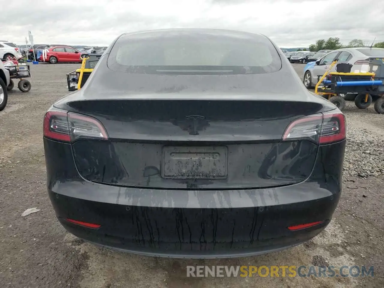 6 fotografías del automóvil dañado 5YJ3E1EA8LF643871 TESLA MODEL 3 2020